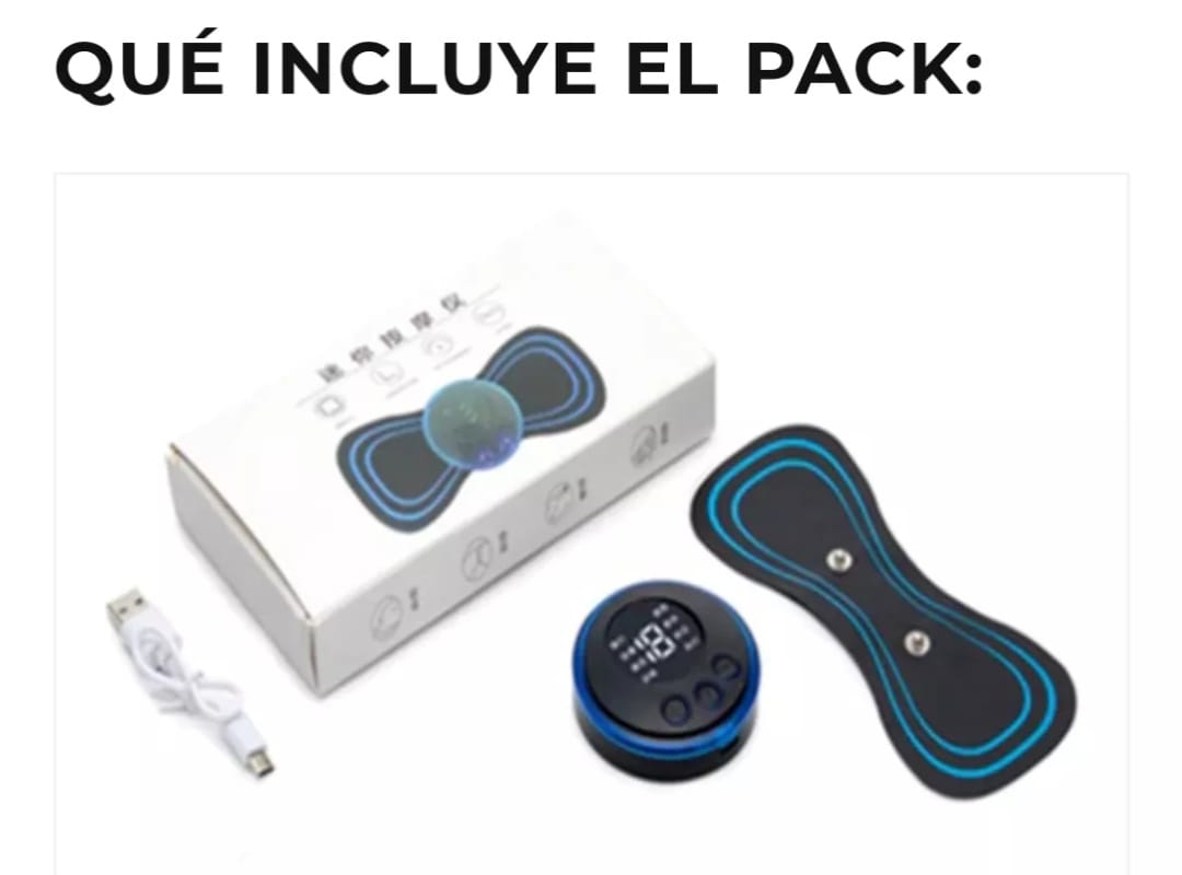 Mini Estimulador de Cuello – Alivio instantáneo en cualquier momento