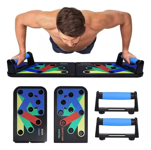 Tablero Plegable Push Up – Entrena de manera eficaz con zonas específicas